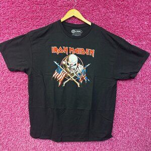 Iron Maiden The Trooper World Tour Heavy Metal Band Tee 2XL
